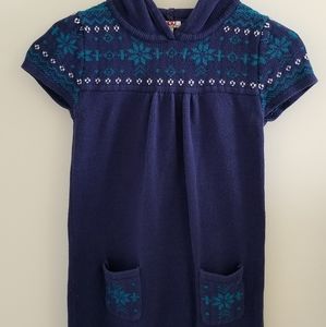 Girls' Hooded Short Sleeve Tunic